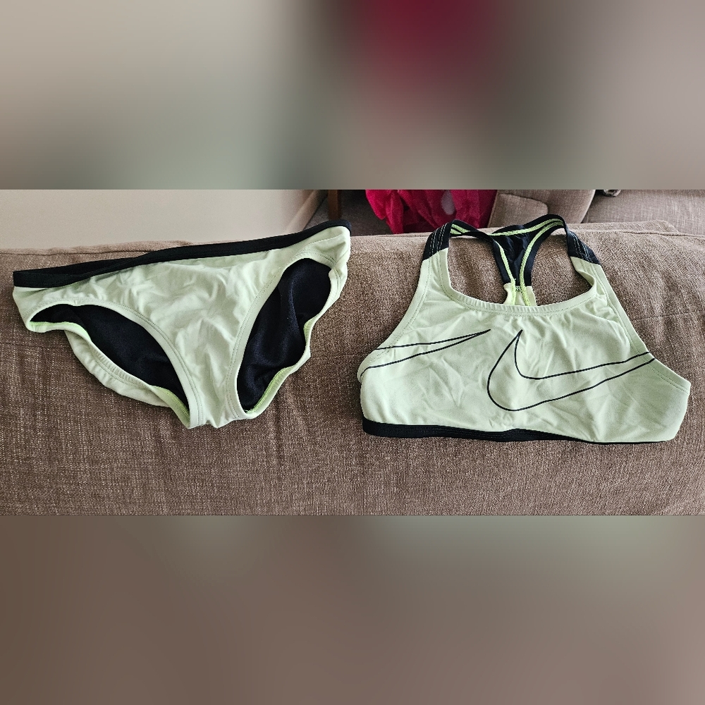 Nike Bikini - Light Green and Black